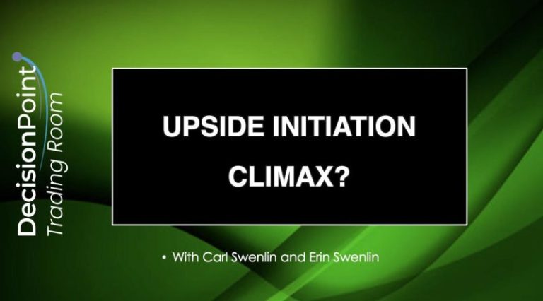 DP Trading Room: Upside Initiation Climax?